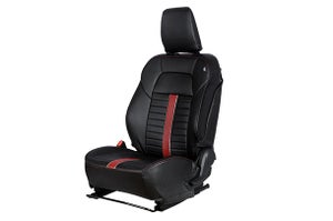 Red Sprint Groove Highlight Seat Cover | New Swift (Z+/ Z Variant)