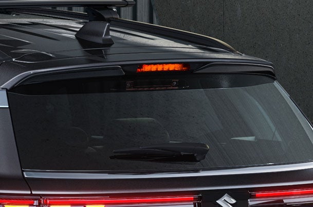 Rear Spoiler Extender - Black | Grand Vitara