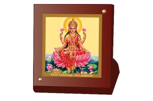 Dashboard Frame Lakshmi 24k Gold Plated