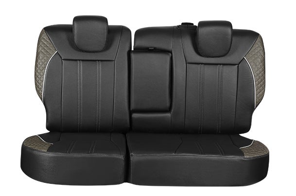 Seat Cover Woods Terrain Greige Liner| Brezza (L Variant)