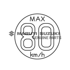 PLACARD SPARE TIRE