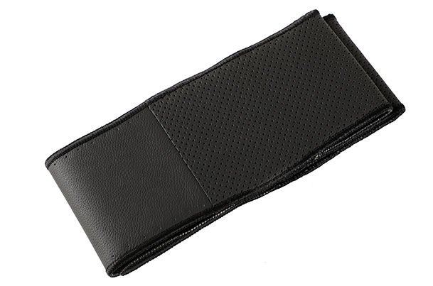 Steering Wheel Cover - Leather Finish (Black)