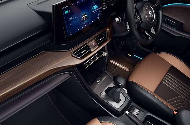Interior Styling Kit (Adventure Wood) - Dashboard | Brezza (All Variants)
