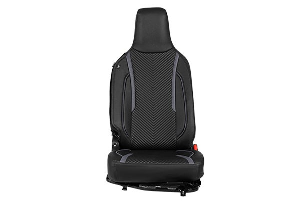 Seat Cover Black Stellar Quilted Finish | EECO (5 Seater)