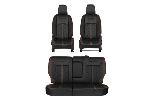 Premium Expedition Brown Finish Seat Cover - Z+/Z/V | Brezza