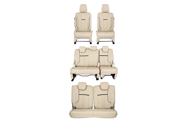 Seat Cover Black Lining Premium Finish | Ertiga (All Variant)