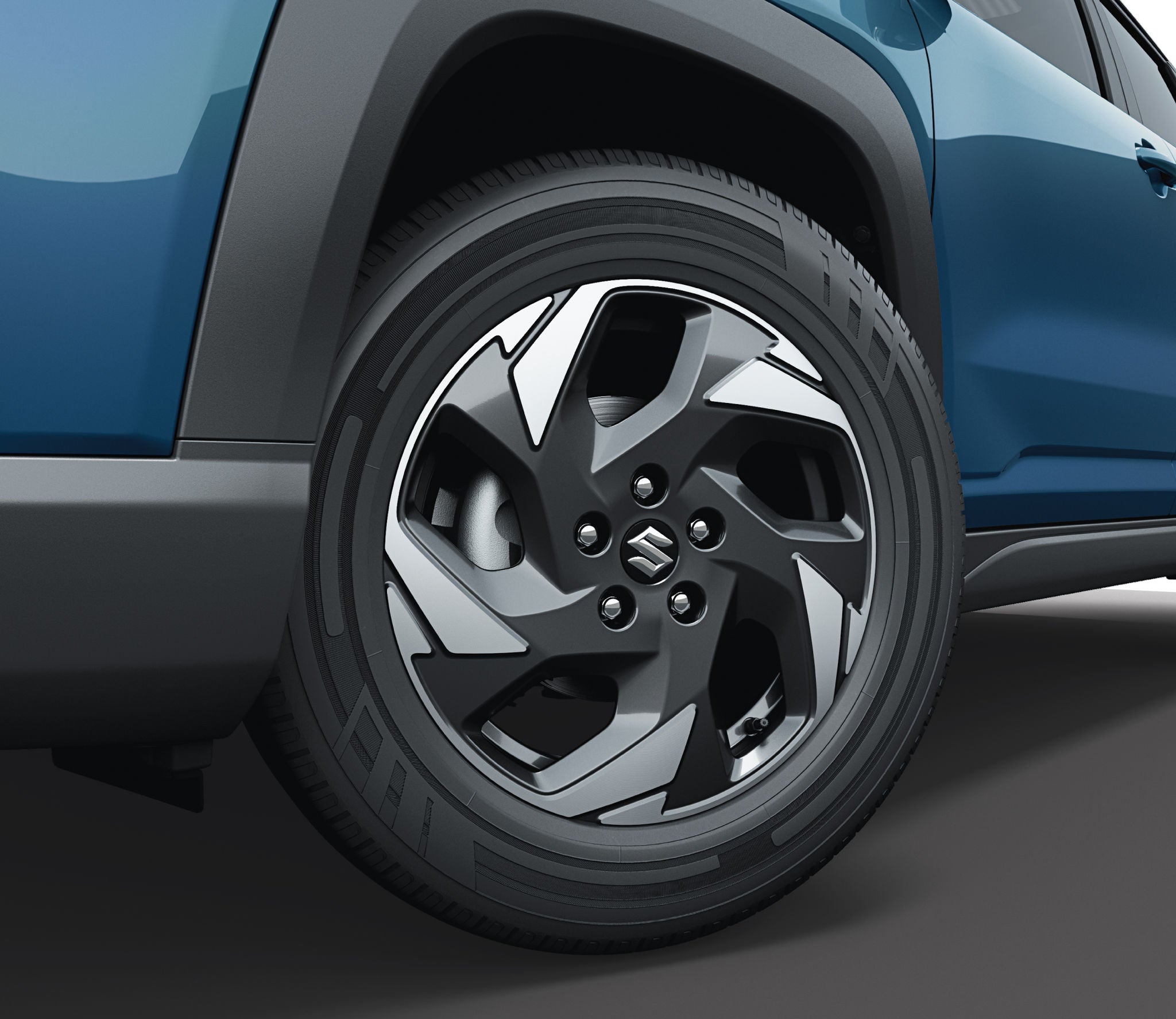 WHEEL ALUMINIUM(17X6 1/2J) (BLACK)