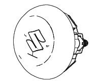 MODULE ASSEMBLYAIRBAG (BLACK/CHROME)