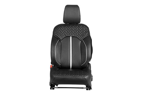 Seat Cover Premium Silver Highlight Finish | Grand Vitara (Sigma Delta Delta+ Variant)