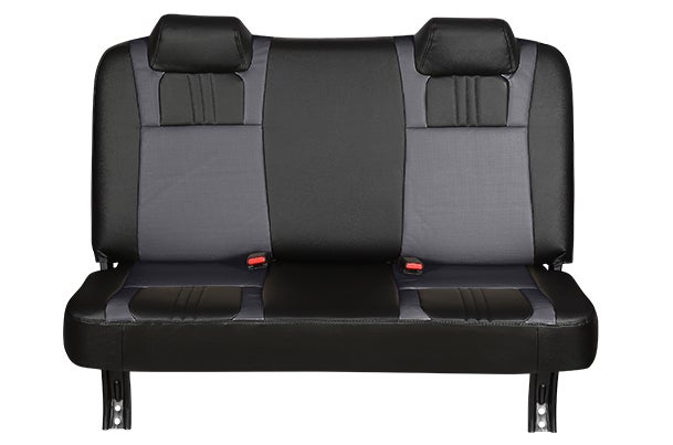Seat Cover Triad Black Lining Grey Finish | EECO (6 Seater)
