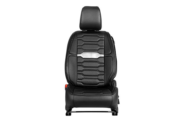 Seat Cover Silver Beam Crisp Highlight| Brezza (Z+/Z/V  Variant)