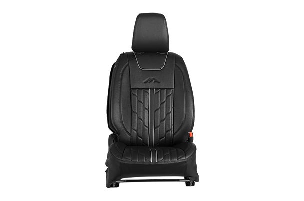 Seat Cover Premium Expedition Silver Finish| Brezza (Z+/Z/V  Variant)