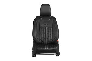 Seat Cover Premium Expedition Silver Finish| Brezza (Z+/Z/V  Variant)