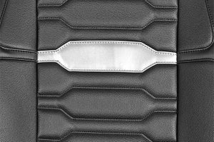 Seat Cover Silver Beam Crisp Highlight| Brezza (Z+/Z/V  Variant)