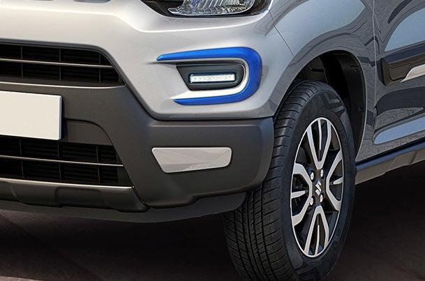 Front Bumper Garnish Bezel Blue | S-Presso