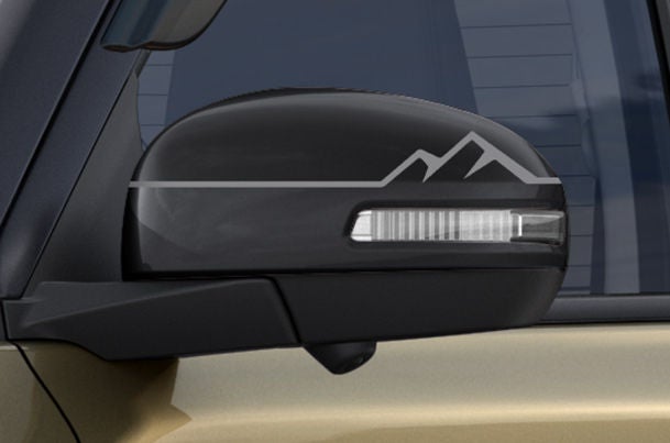 ORVM and IRVM Cover - Adventure | New Brezza (L V & Z Variants)