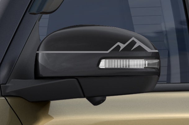 ORVM and IRVM Cover - Adventure | New Brezza (L V & Z Variants)