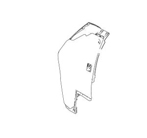 BUMPERREAR SIDELEFT HAND SIDE (BLACK)