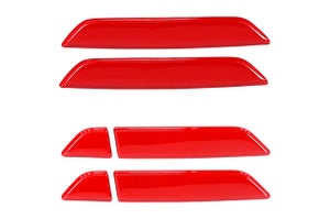 Wheel Arch Garnish - Sizzling Red | Brezza