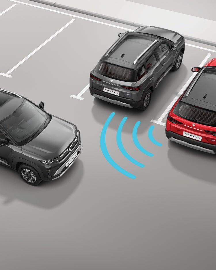 Brezza Rear Cross Traffic Alert