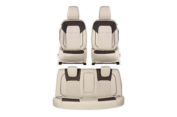 Seat Cover Brown Indulge Lining Finish | New Dzire (Z+/Z/V Variant)