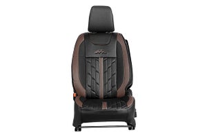 Seat Cover Premium Expedition Brown Finish| Brezza (Z+/Z/V Variant)