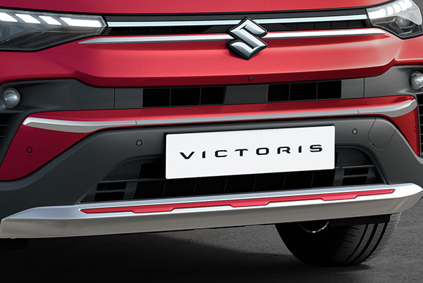 Buy Front Upper Dark Chrome Garnish | Victoris 71902M71U20,Maruti