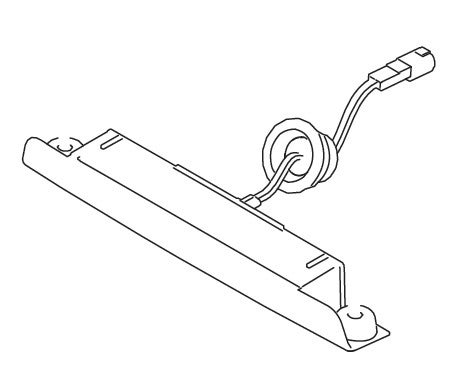 LAMP ASSEMBLYHIGH MOUNT STOP