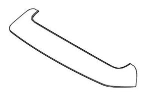 SPOILER ASSEMBLYBACK DOOR (BLACK)