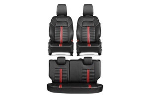 Red Sprint Groove Highlight Seat Cover | New Swift (Z+/ Z Variant)