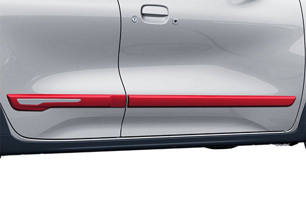 Body Side Moulding (Fire Red with Chrome Insert) | New Celerio