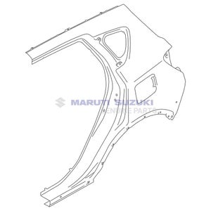 SIDE BODY PANEL (QUARTER PILLAR - RIGHT)