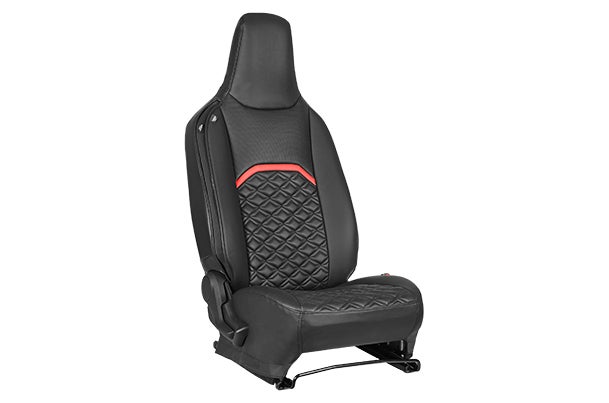 Seat Cover Red Lining Prism Highlight | Alto K10 CNG (L/V/V+)