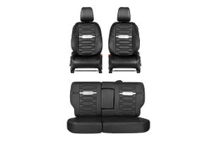 Seat Cover Silver Beam Crisp Highlight| Brezza (L Variant)