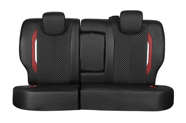 Seat Cover Urban Drift Red Highlight | Brezza (Z+/Z/V  Variant)