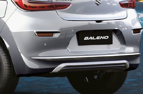 Rear Bumper Garnish Chrome Finish| New Baleno