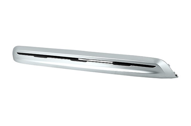 Rear Skid Plate - Splendid Silver & Bluish Black | Victoris