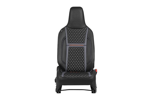 Seat Cover Orange Lining Bevel Finish  | Alto K10