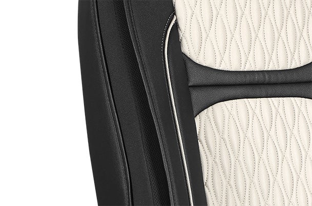 Seat Cover Beige Dew Drops Black Highlight | WagonR (V/Z/Z+)