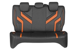 Seat Cover Sunset Orange Wave Flow Finish | Alto K10