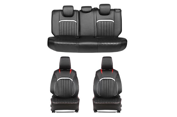 Tread Booster Red Finish Sleeve Seat Cover | Fronx