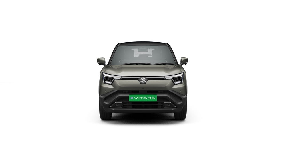 e Vitara in Land Breeze Green with Bluish Black Roof