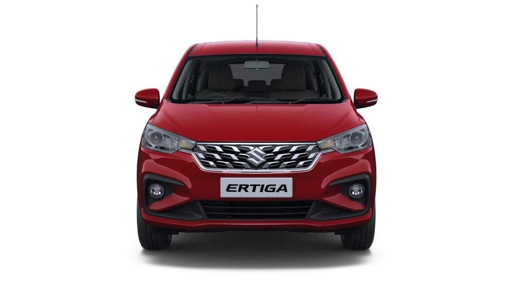 Ertiga in Auburn Red