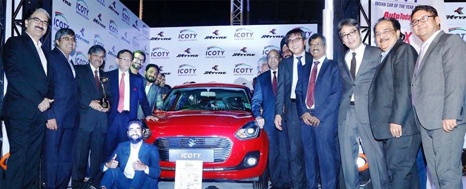 The all-new Swift awarded Indian Car of the Year (ICOTY) 2019 TEST