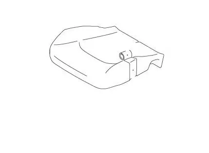 PAD FRONT CUSHION RIGHT HAND SIDE