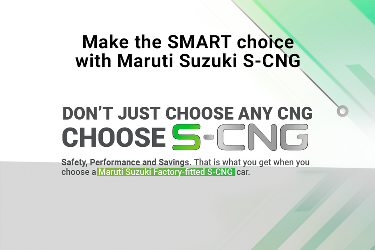 Make the SMART choice with Maruti Suzuki SCNG | Arenaworld